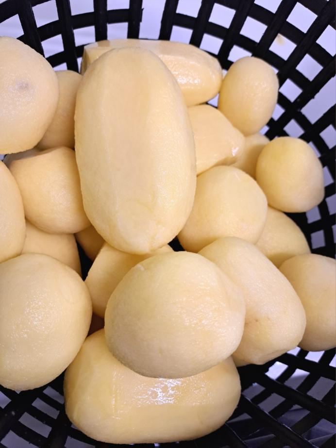 pomme de terre épluchée